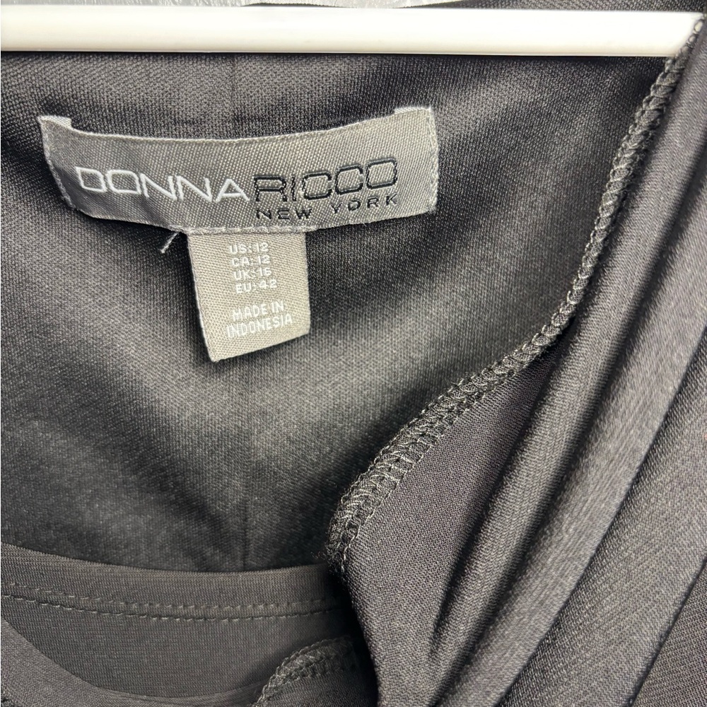 Donna Ricco New York
Women's Dress Size 12
Womens Black Cowel Neck Ruched New - Picture 3 of 9